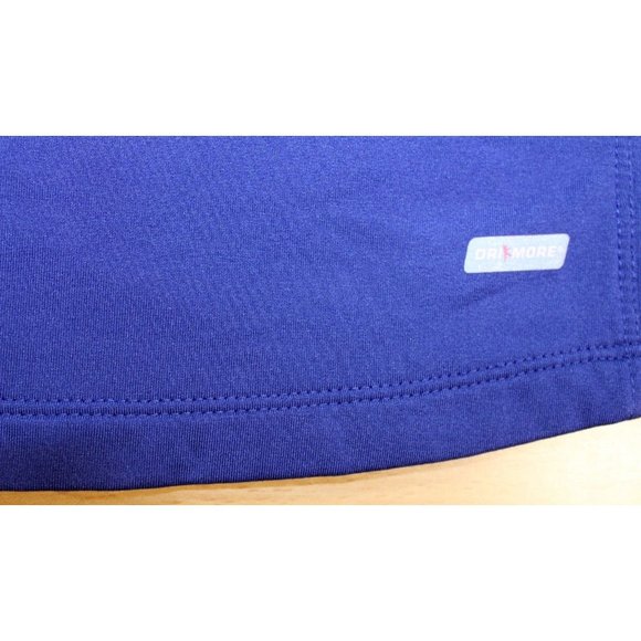 Womens Danskin Now 1/4 Zip Long Sleeve Mock Pullover Small 4-6 Blue Activewear - Picture 7 of 7